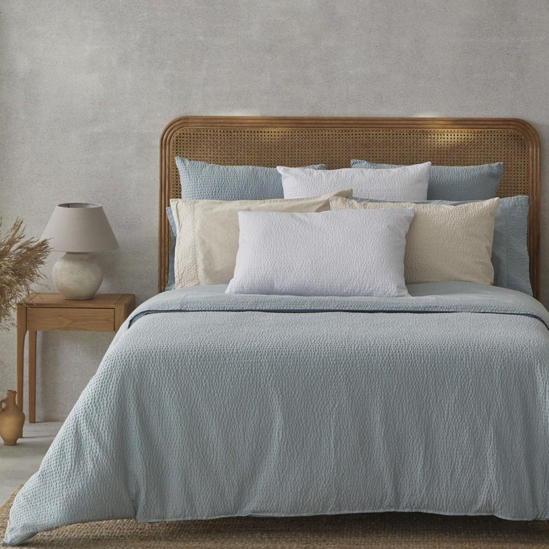 Gultas veļa PALMA - kokvilna seersucker