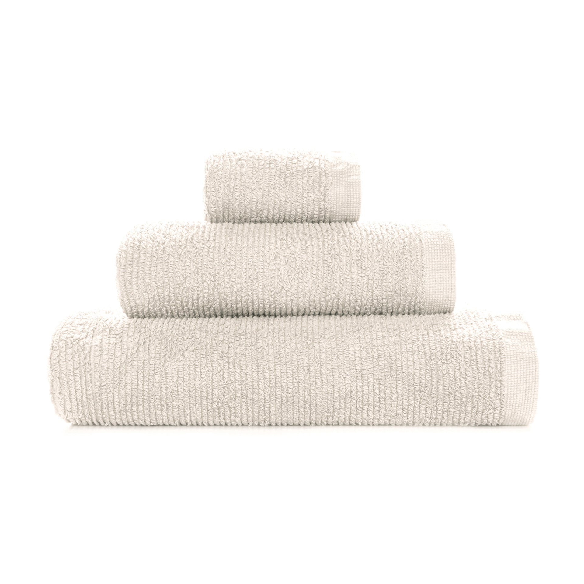 RIBBON frotē dvieļi no 100% ķemmētās kokvilnas 9 krasas