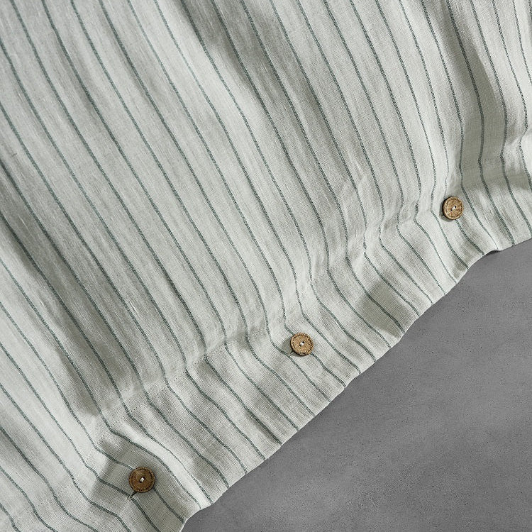 AVENUE – gultas veļa ar lina tekstūru un bambusa detaļām