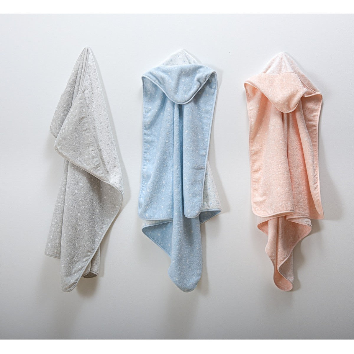 PINTAS DOTS – полотенце с капюшоном для детей