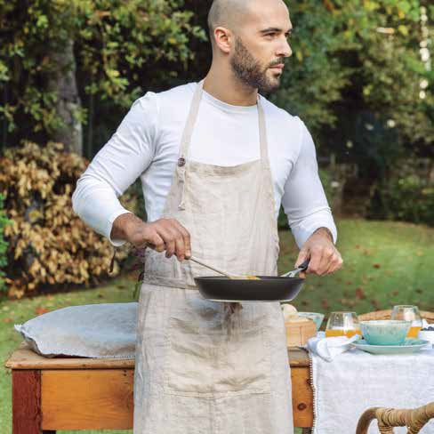 CAPRI lina priekšauts 100% lins (european linen) flex