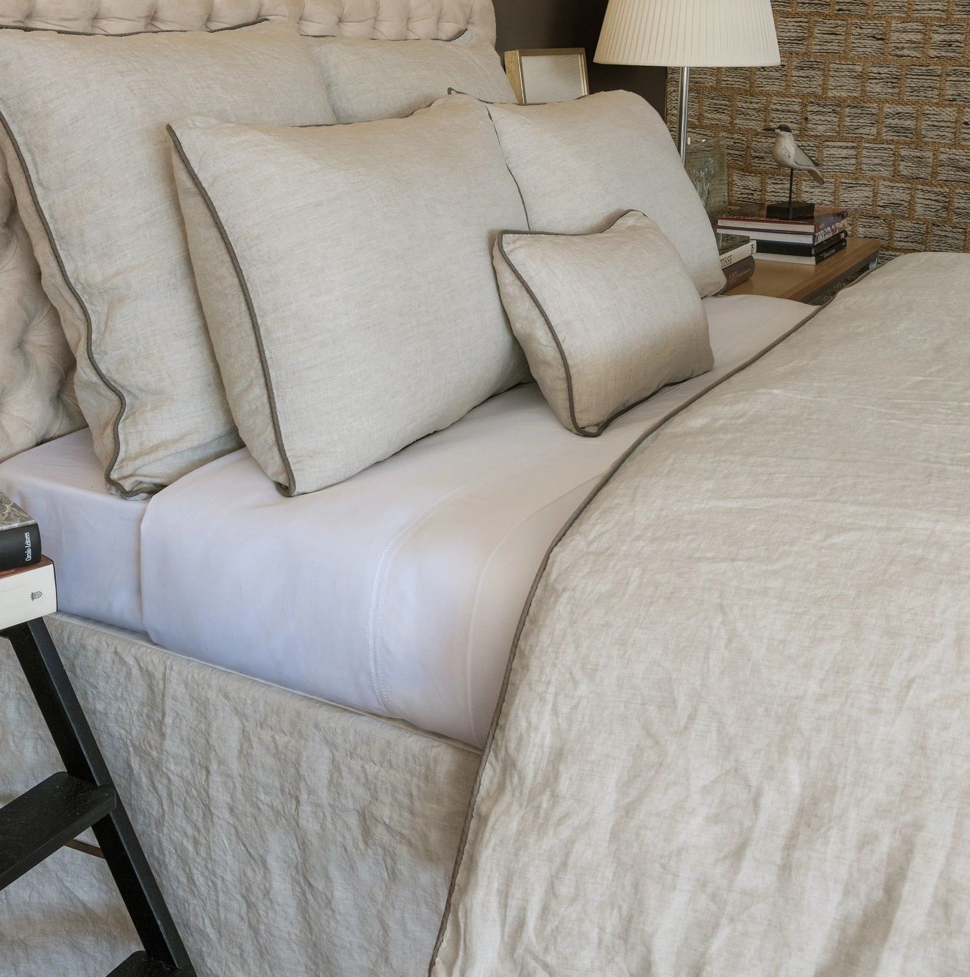 Lina gultasveļa MILAN 100% european linen washed