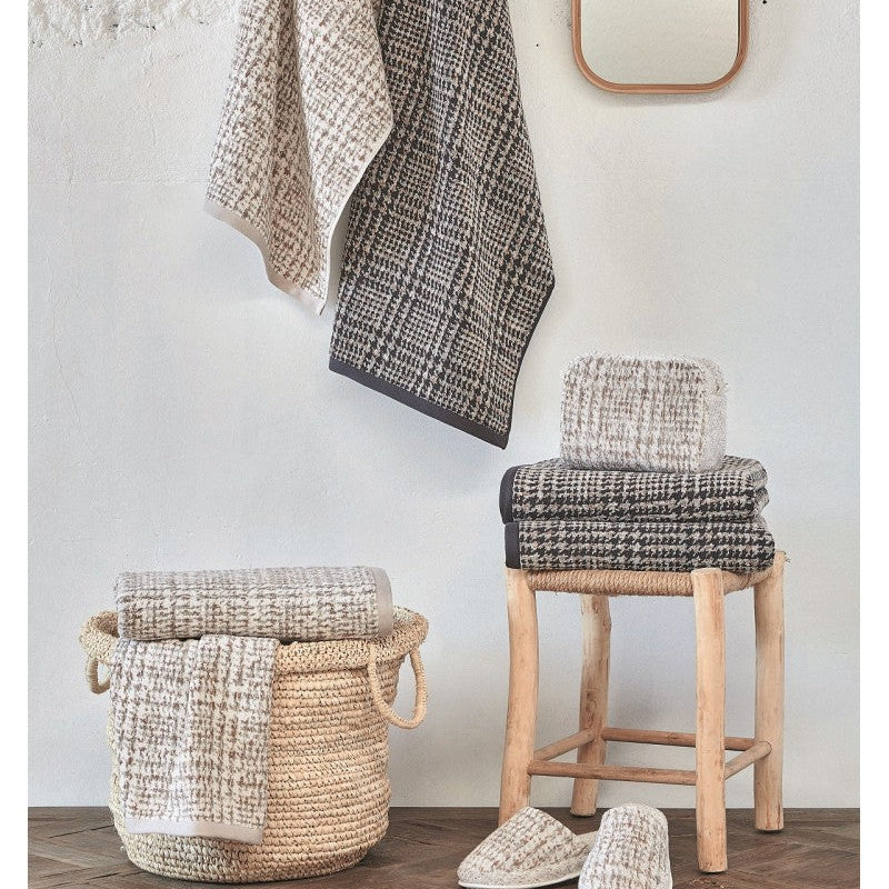 Prince of Wales frotē dvieļi GREY 100% kokvilna 500g/kvm