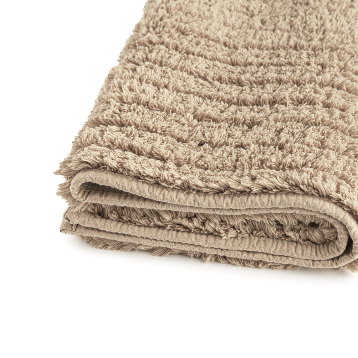 Vannas paklājs RIBBON 50x80 LINEN ar lateksa pretslīdes pamatni