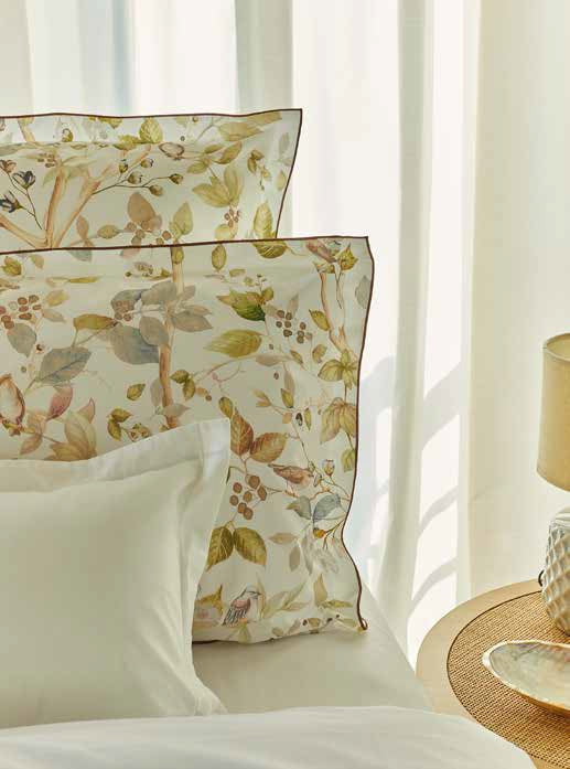 Gultas veļa TREE - rudens noskaņa perkala audumā