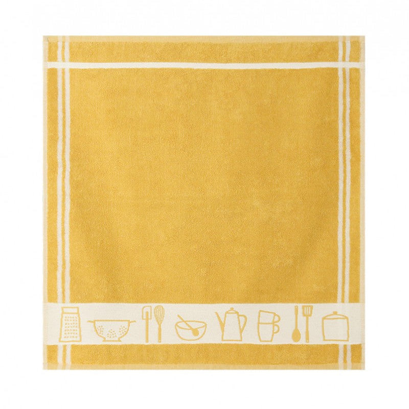 Virtuves frotē dvieļi TERRY ar virtuves rīku šarmu