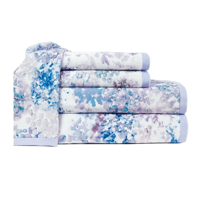 GEORGIA Velūra dvielis 50x100 AZUL 100% kokvilna