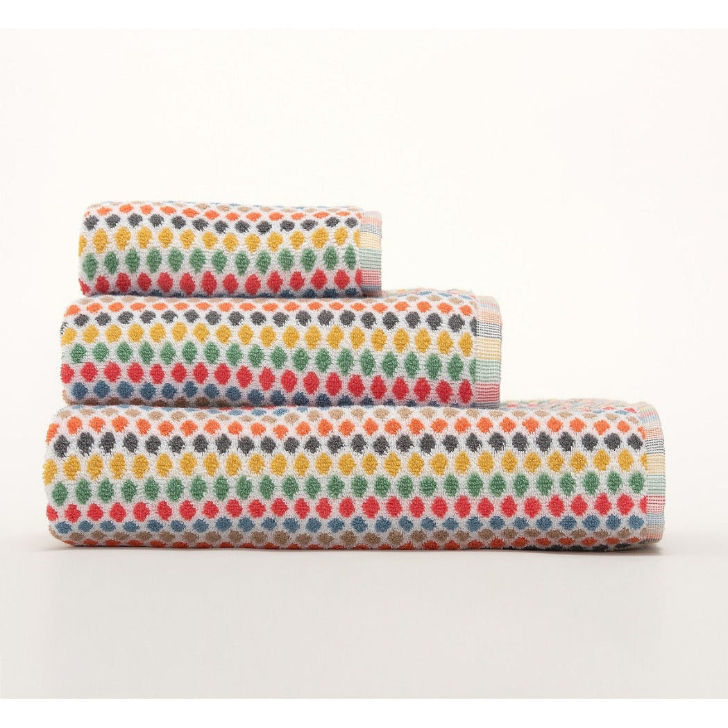 VIVIDO frotē dvieļi multicolor 100% kokvilna