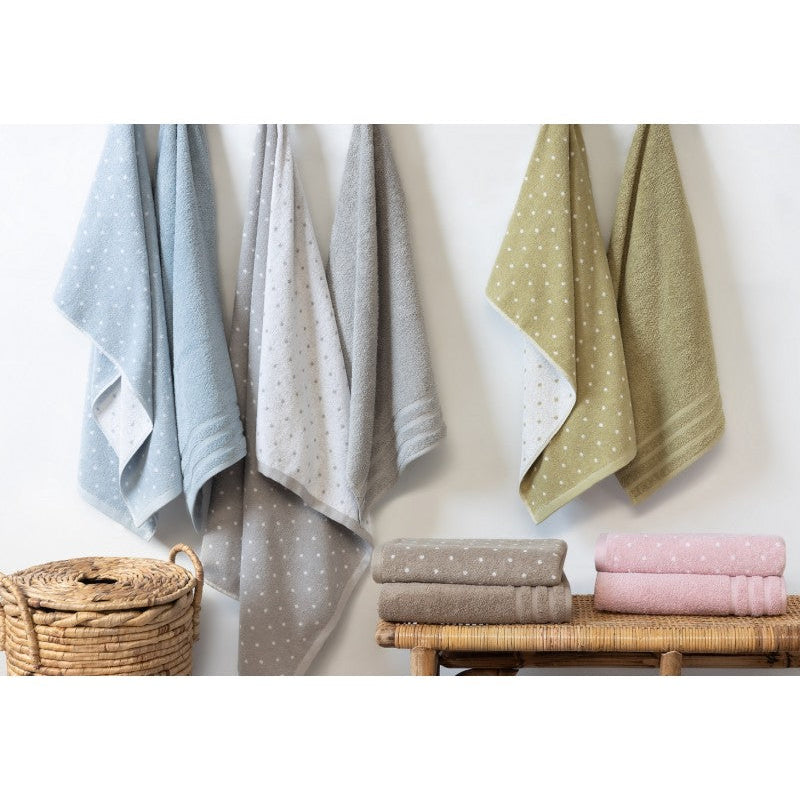 Frotē dvieļi EFFICIENCE DOTS 100% 520g/kvm