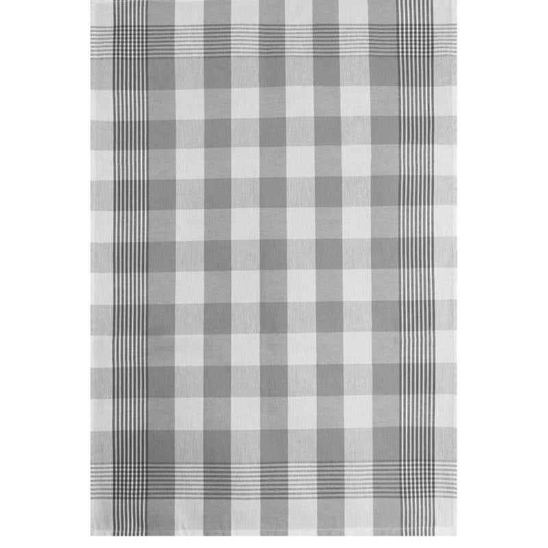 Virtuves dvielis ESSENTIAL rūtiņu 50x70 grey 100% kokvilna