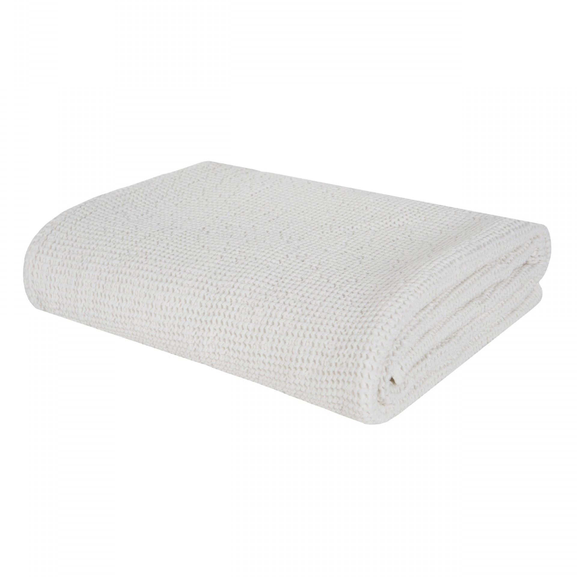 FARO – kokvilnas pleds ar vafeļ  tekstūras dziļumu