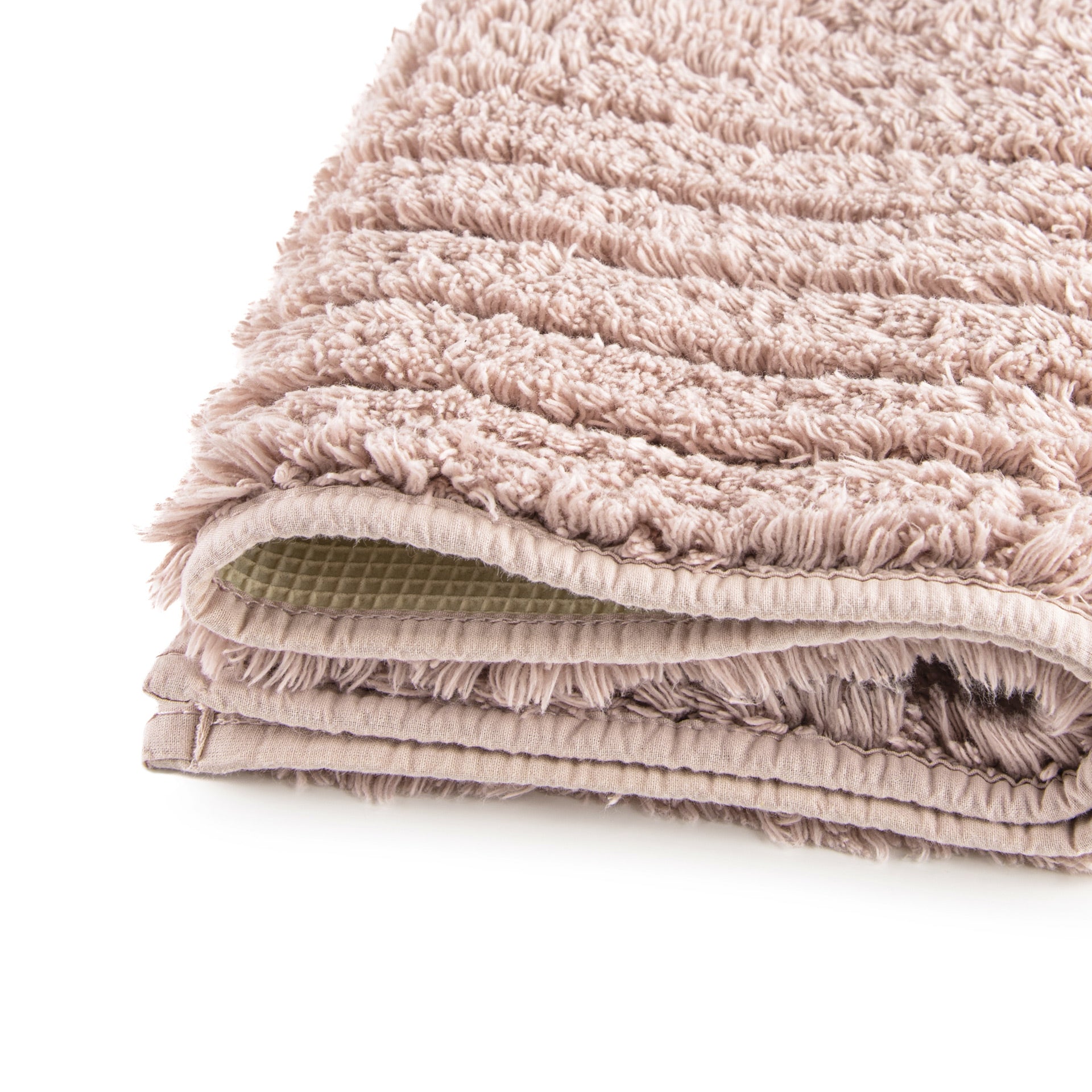 Mīkstie vannas paklāji RIBBON ar lateksa pretslīdes pamatni