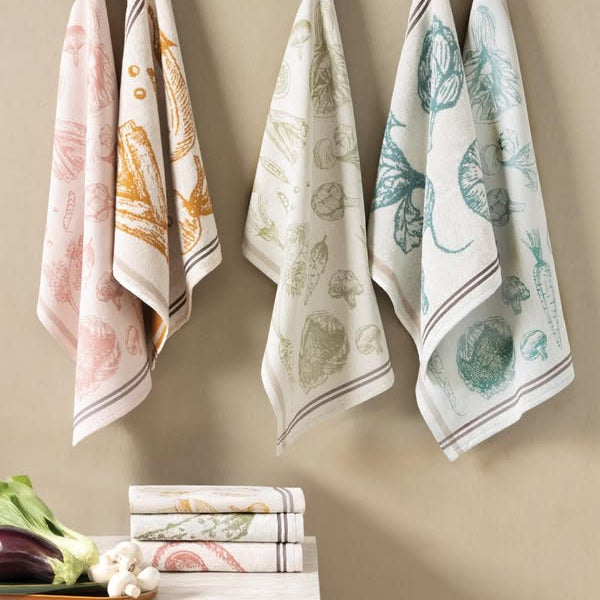 Virtuves dvieļi VEG 100% kokvilna