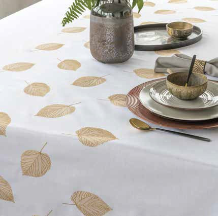 BELMONTE galdauts 170x170 white/amber 70% kokvilna 30% poliesters