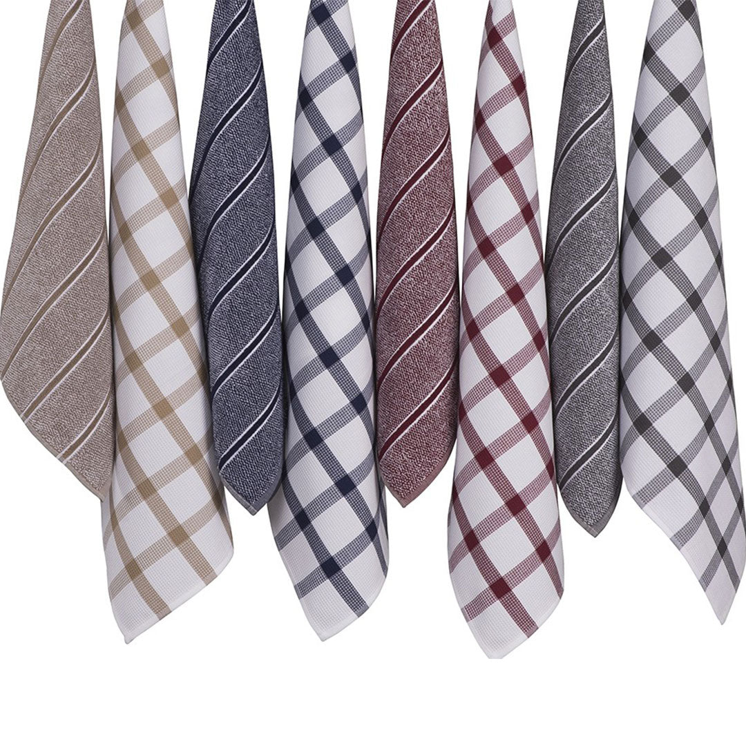 Virtuves dvieļi CHEK rūtiņu  100% kokvilna