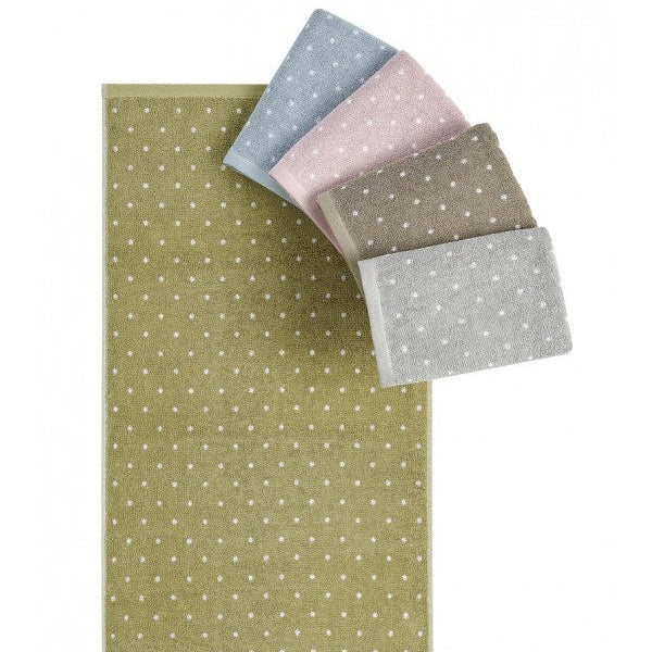 Frotē dvieļi EFFICIENCE DOTS ar punktiņām 5 krāsas