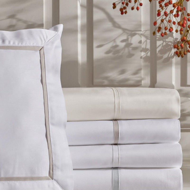 Постельное белье ESTATE из сатина – роскошная плотность 500 нитей на дюйм.