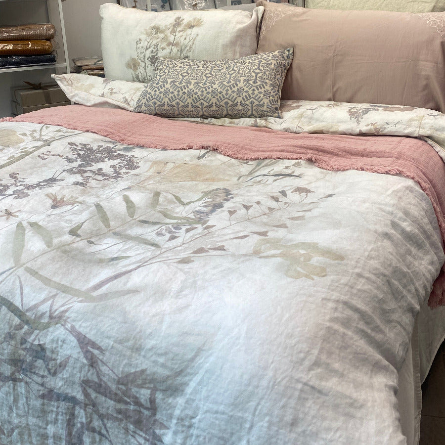 Lina gultas veļa VIVALDI segas pārvalks 140x200 + 1 spilvendrāna 65x65