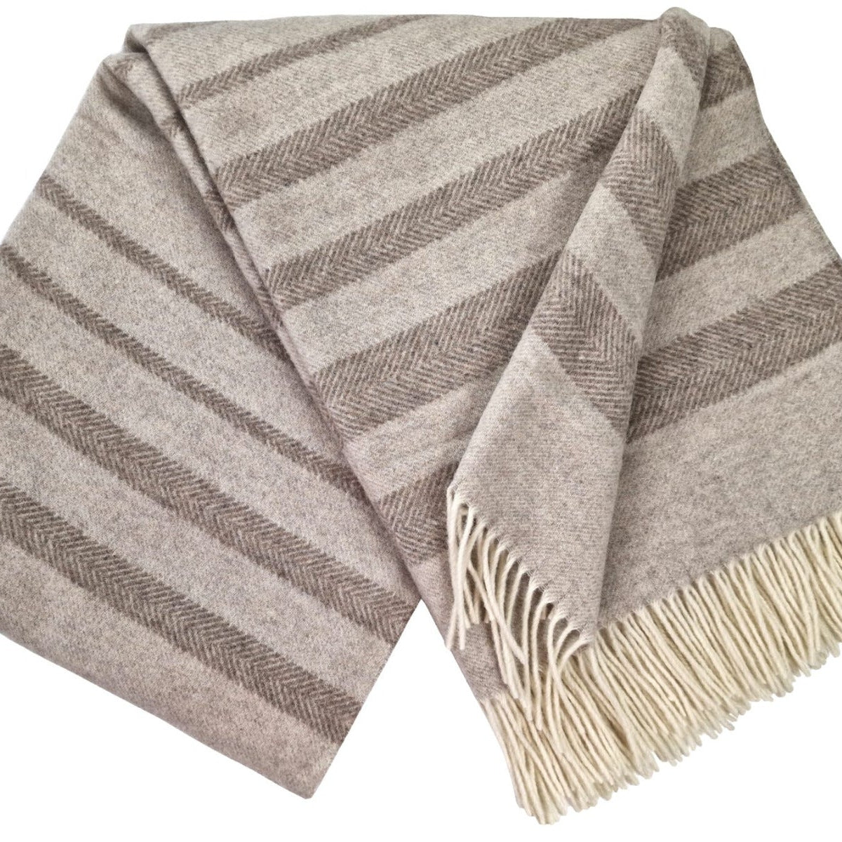 Плед FARO S blue 140x200 90% шерсть мерино, 10% кашмир