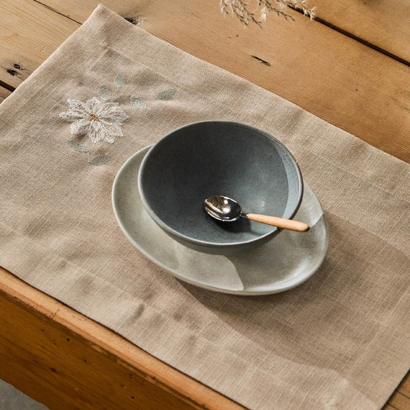 Galda salvetes ar izšuvumu GARDENIA 2 gab. 35x50