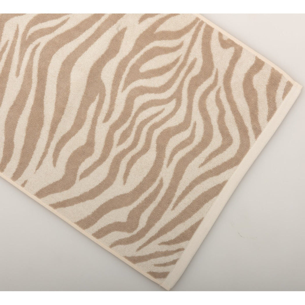 ZEBRA SOFT terry towels – a gentle safari story with neutral elegance