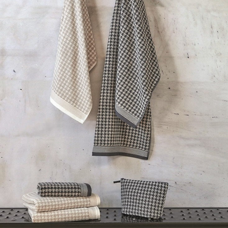 ZOSU KĀJIŅA grey/beige Frotē kolekcija 100% kokvilna